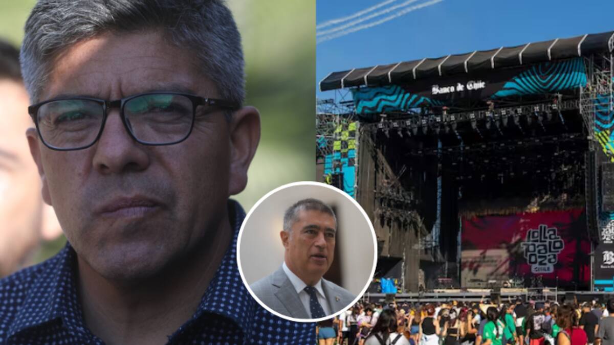 “Es lo que piensa él”: alcalde de Cerrillos responde a Mario Desbordes sobre posible realización de Lollapalooza 2026 en Santiago