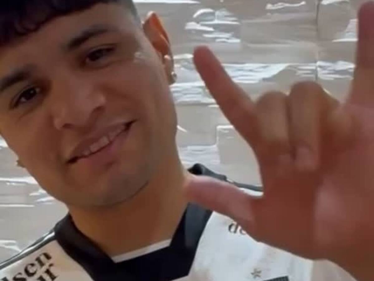 “Estoy muy contento...”: Claudio Aquino apareció por primera vez con la camiseta de Colo Colo