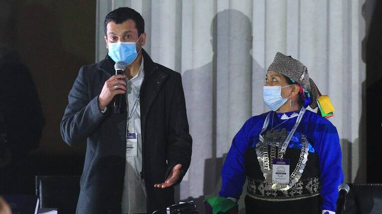 Jaime Bassa al asumir como vicepresidente de la Convención