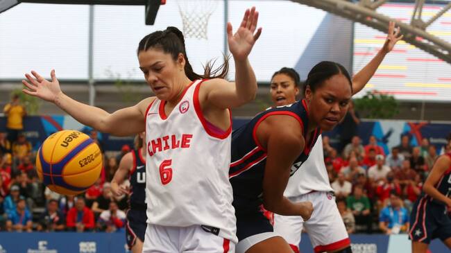 chile básquetbol 3x3 - femenino - semifinales