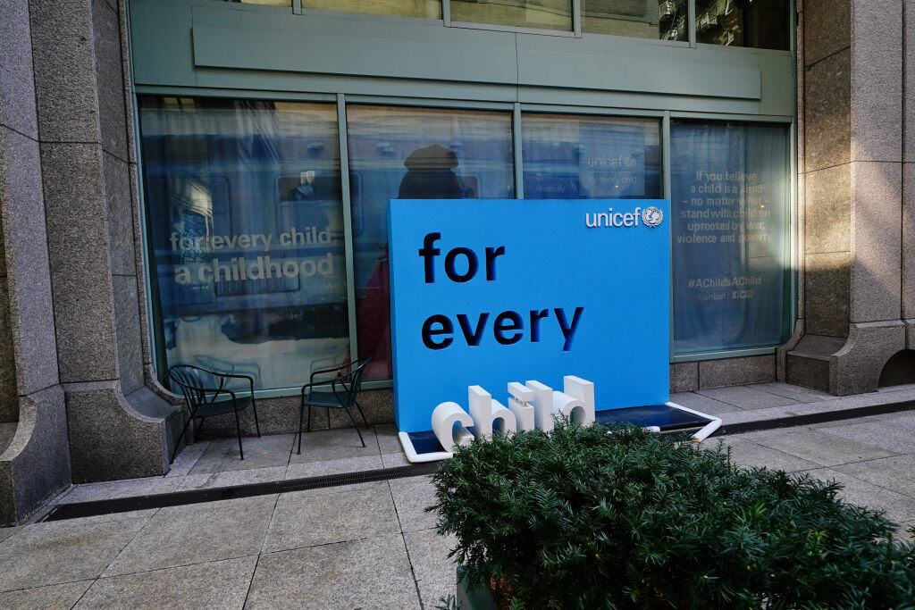 La oficina de la Unicef en la ciudad de Nueva York