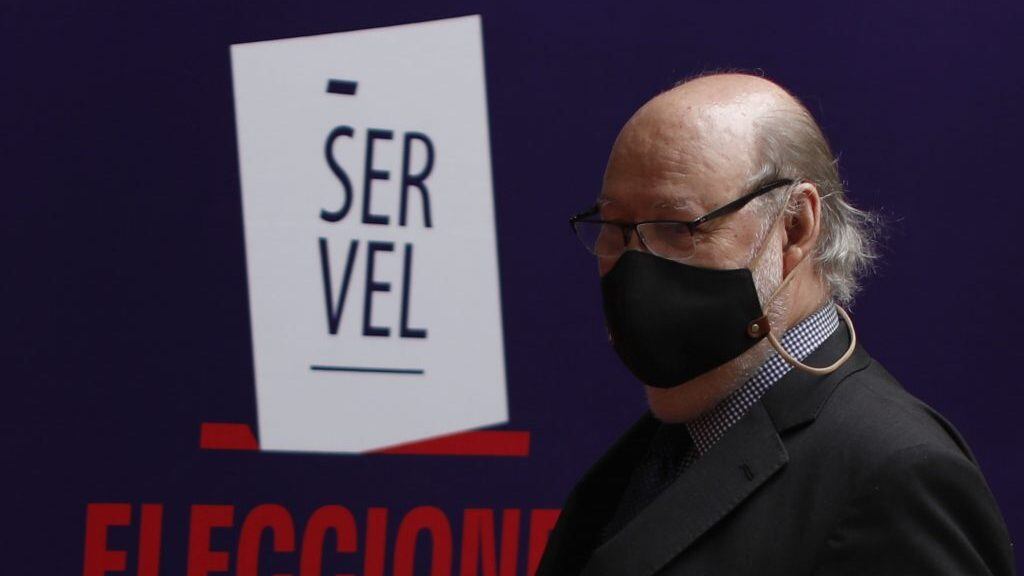 13 de Diciembre del 2021/SANTIAGOEl presidente del Consejo Directivo de Servel, Andrs Tagle, detall la importancia y rol del control ciudadano en esta Segunda Votacin Presidencial del 19 de diciembre.
FOTO: CRISTOBAL ESCOBAR/AGENCIAUNO