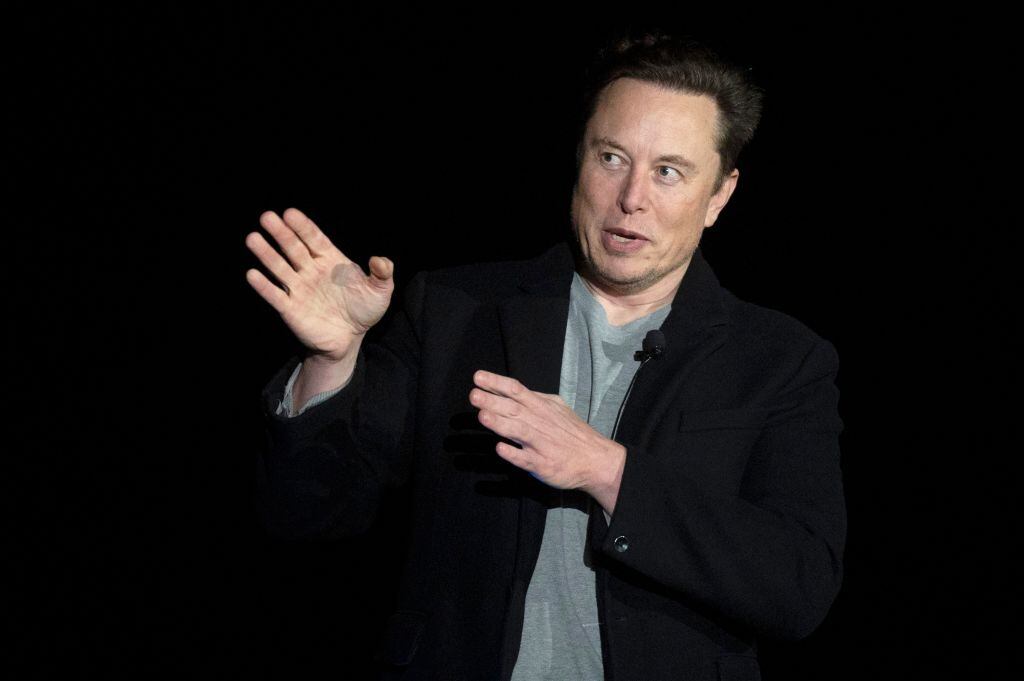 El multimillonario Elon Musk ante los medios en un evento de SpaceX