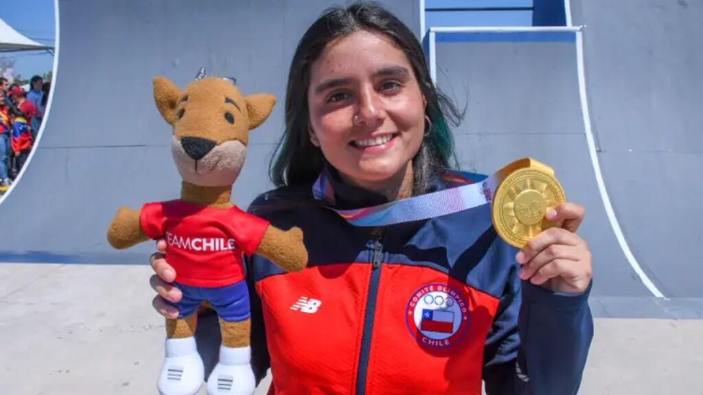 Macarena Pérez valora la pista para el ciclismo BMX en Santiago 2023: "Es algo que le hacía falta a Chile"