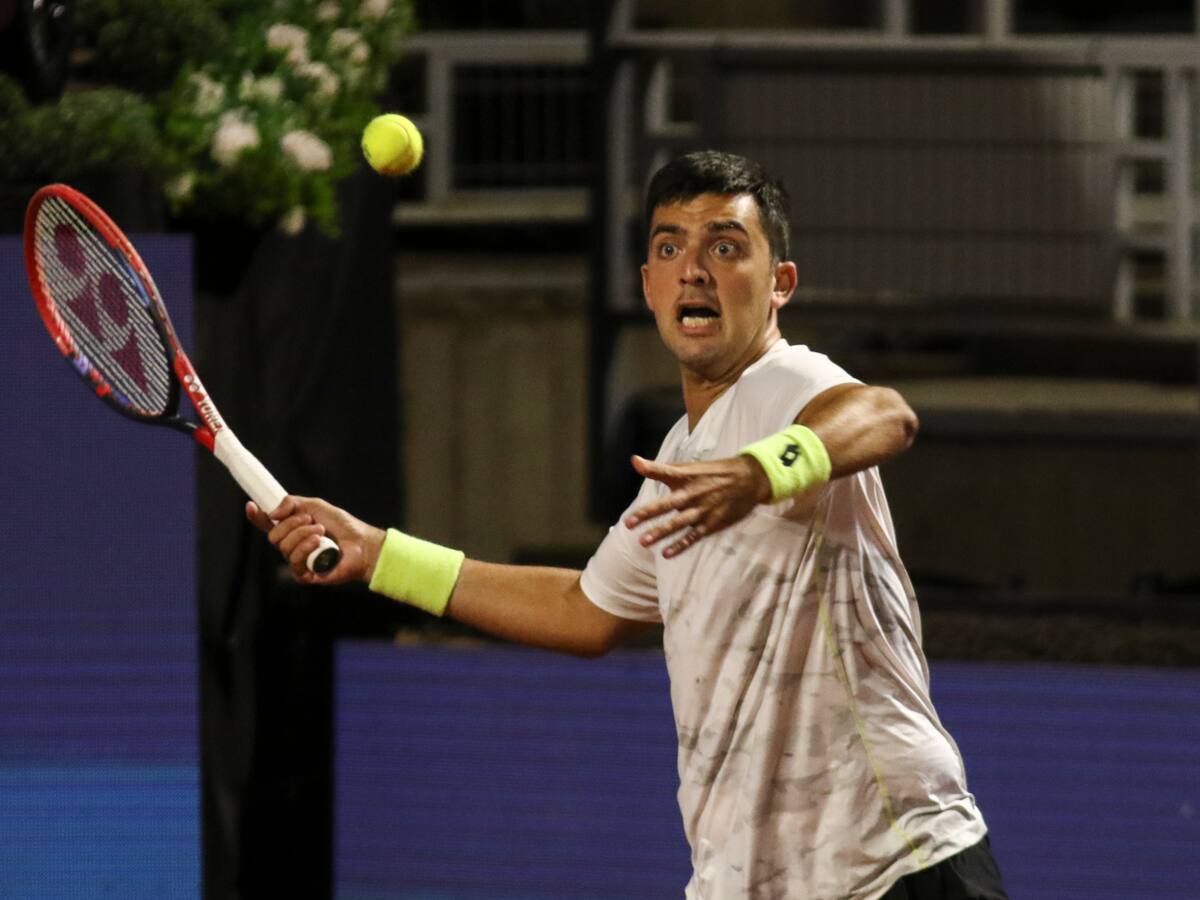 Tomás Barrios ya tiene horario y rival para enfrentar los cuartos de final del Challenger de Trieste, en Italia