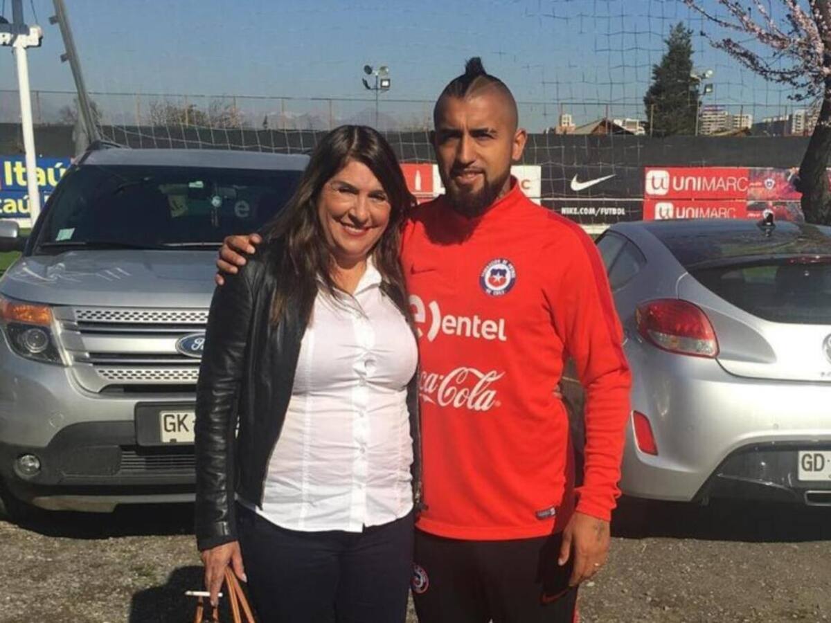 Arturo Vidal le mandó cariñoso mensaje a su mamá: «Yo soy mamón»