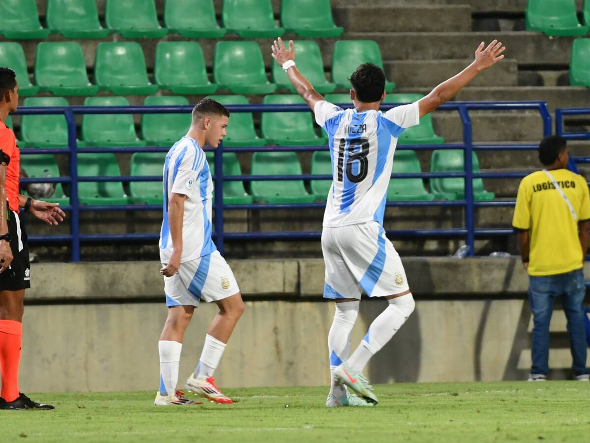 Argentina vapuleó a Perú en el Sudamericano sub 17 y le propinó su tercera humillación consecutiva
