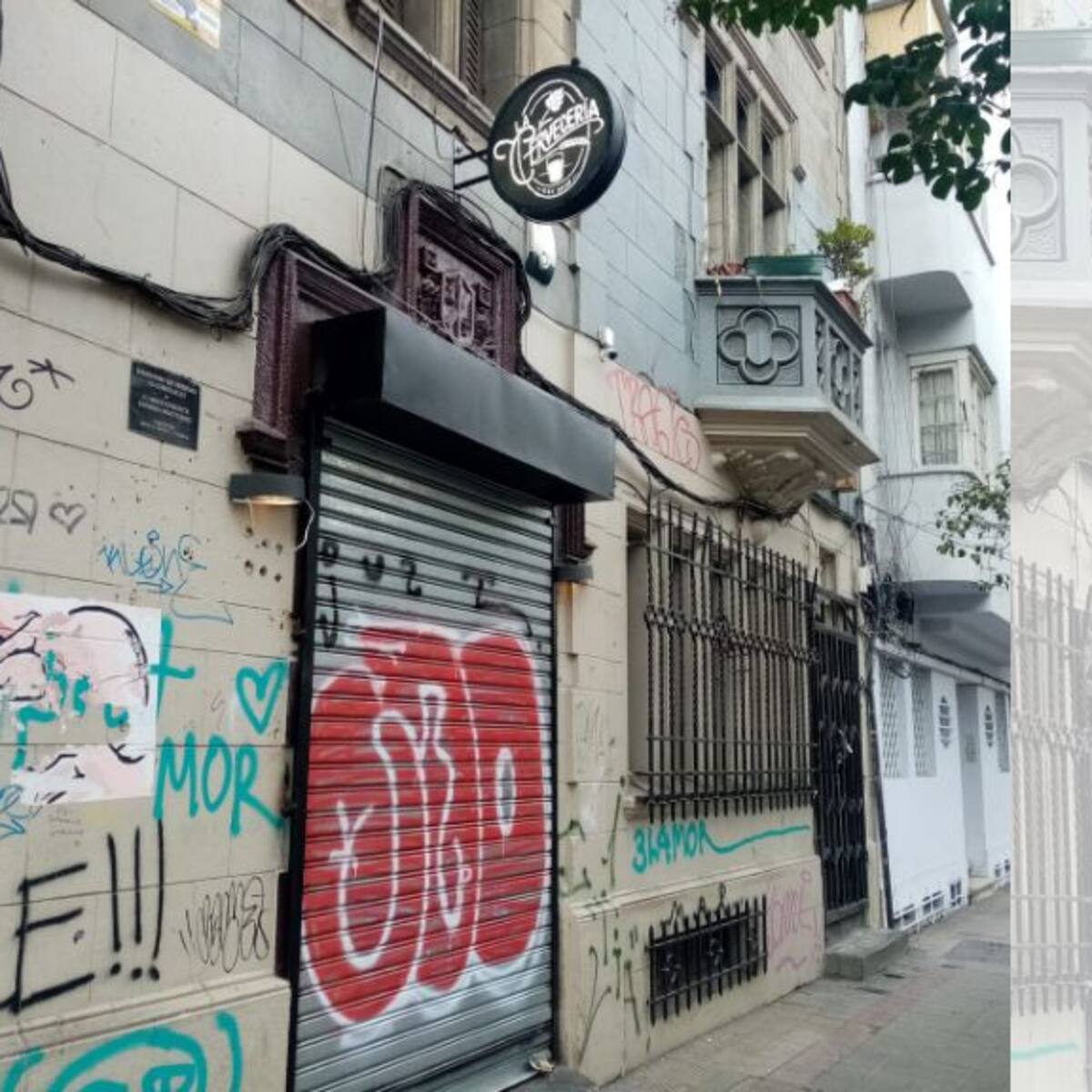 Sujeto es detenido por el delito de incendio tras encender un sillón al interior de un bar en Santiago