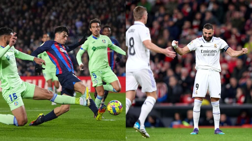 Barcelona y Real Madrid no se dan tregua con nuevas victorias en La Liga de España