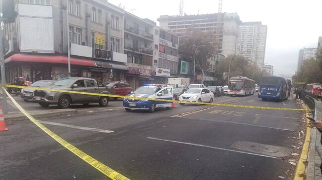 El tránsito fue cortado. / ADN.cl
