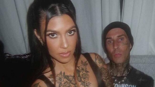 Kourtney Kardashian y Travis Barker