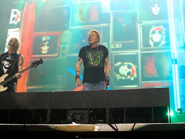 «Basta con eso de que no cantan»: Andrea Aristegui y Carolina Gutiérrez se chasconearon con Guns N’ Roses