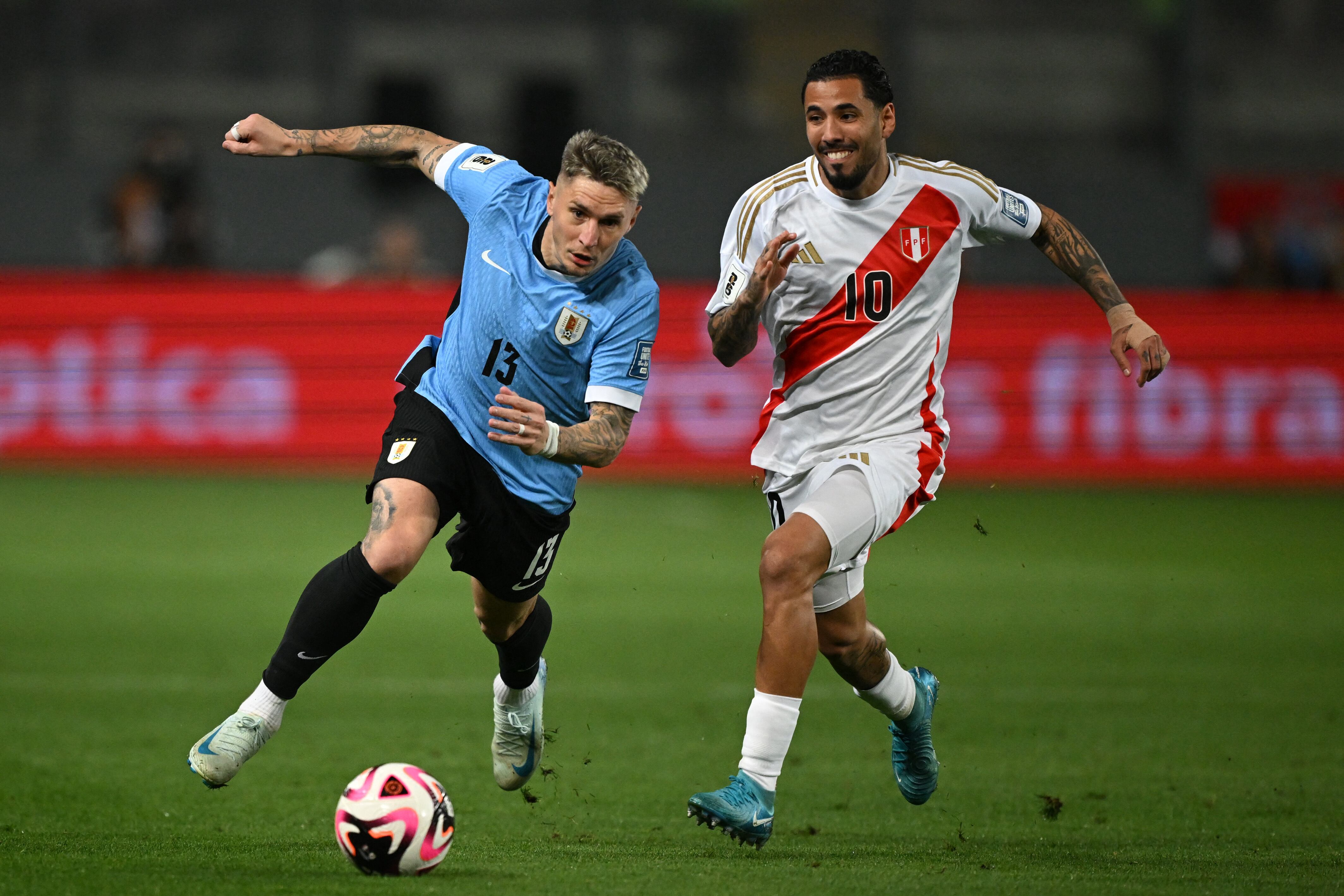 Perú y Uruguay cierran la novena jornada de las Eliminatorias 2026 | Getty Images