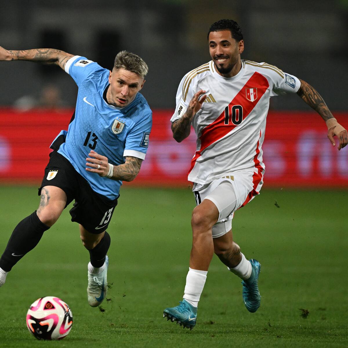 Perú cerró la jornada nueve de las Eliminatorias con una victoria sobre Uruguay