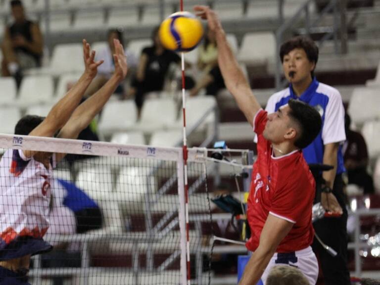 Chile gana por primera vez un partido en la Volleyball Challenger Cup