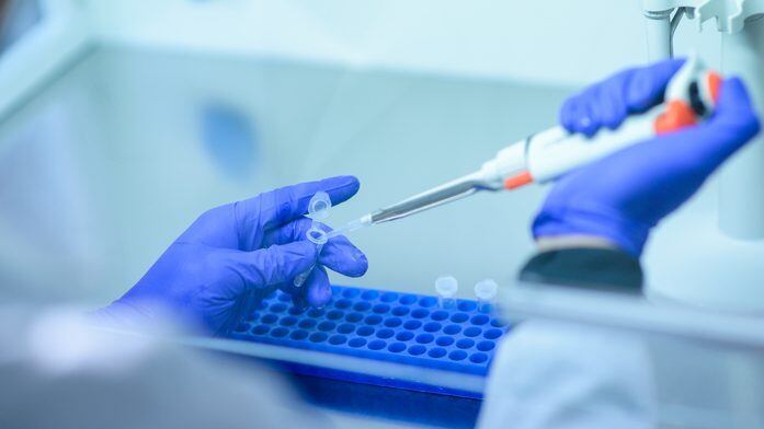 investigation and research dna, virus, bacteria