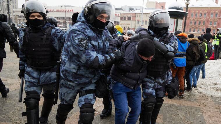 Manifestaciones en Rusia