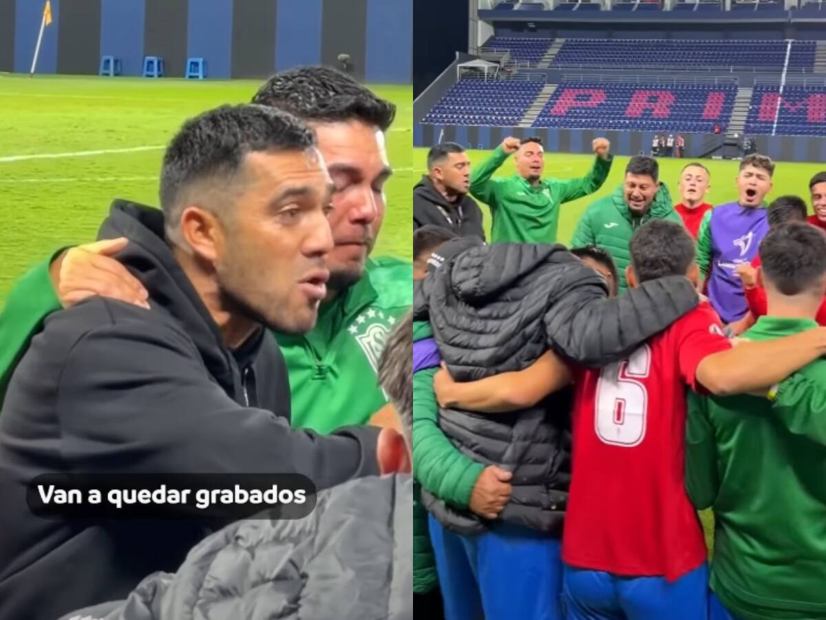 La emocionante arenga del técnico de Wanderers tras clasificación a la final de Copa Libertadores Sub 20