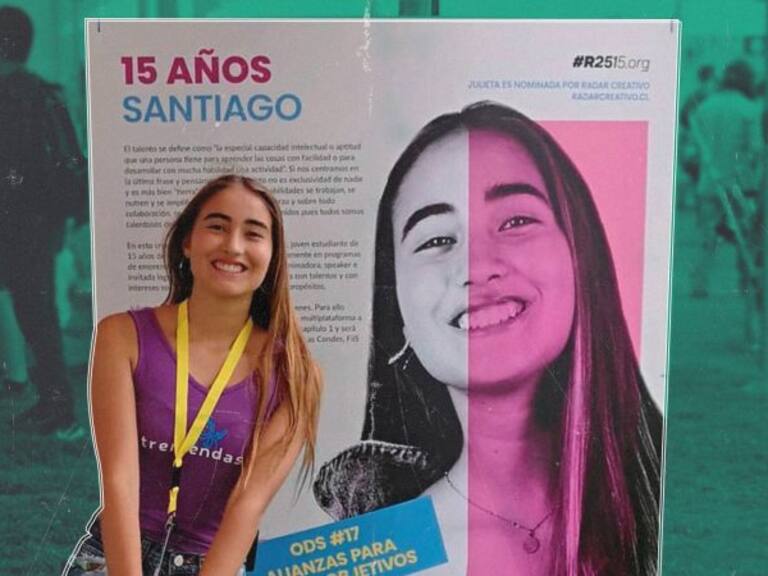 Julieta Martínez, la joven de 17 años que representó a Chile en la ONU
