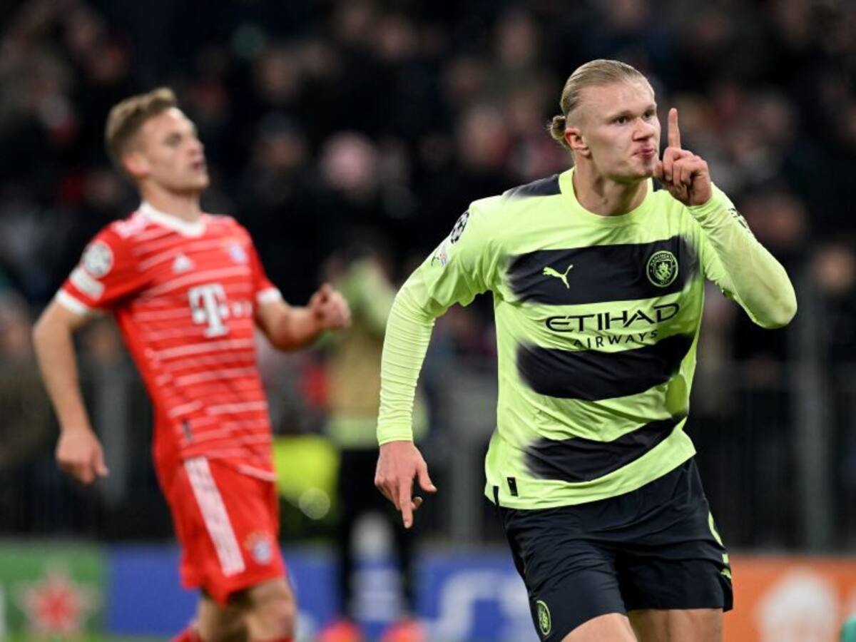 Manchester City rescató un empate frente al Bayern y será rival del Real Madrid en la Champions League