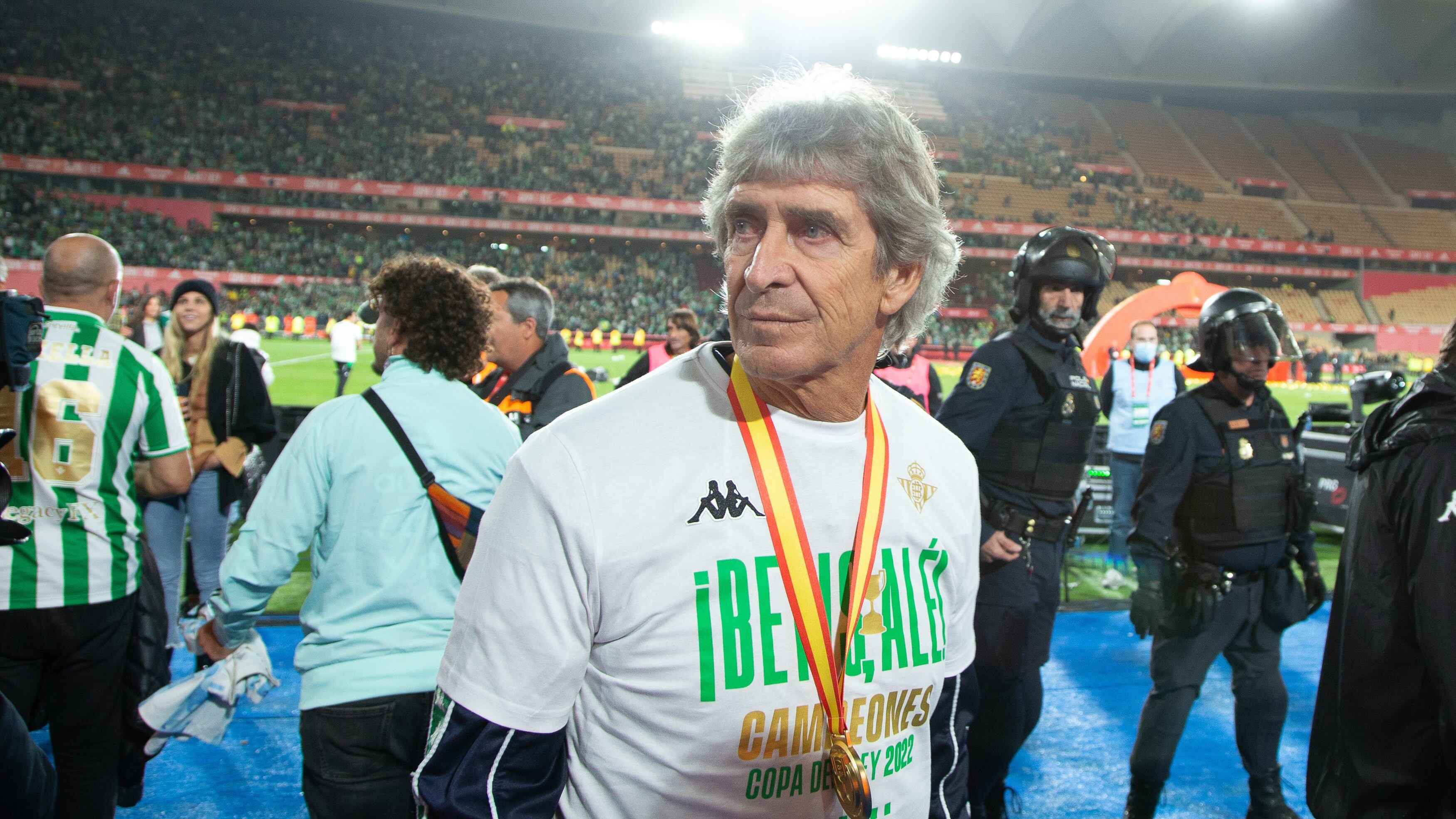 Presidente de Real Betis alaba a Pellegrini tras título en Copa del Rey