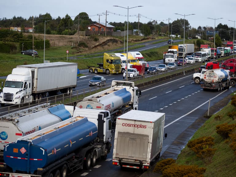 Paro de camioneros, paro de camiones, transportistas