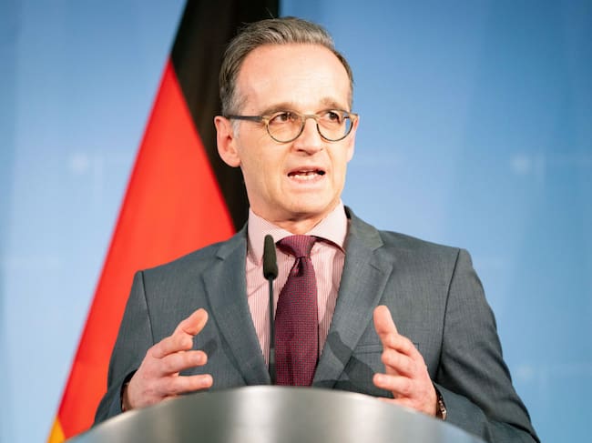 El ministro de relaciones exteriores alemán Heiko Maas