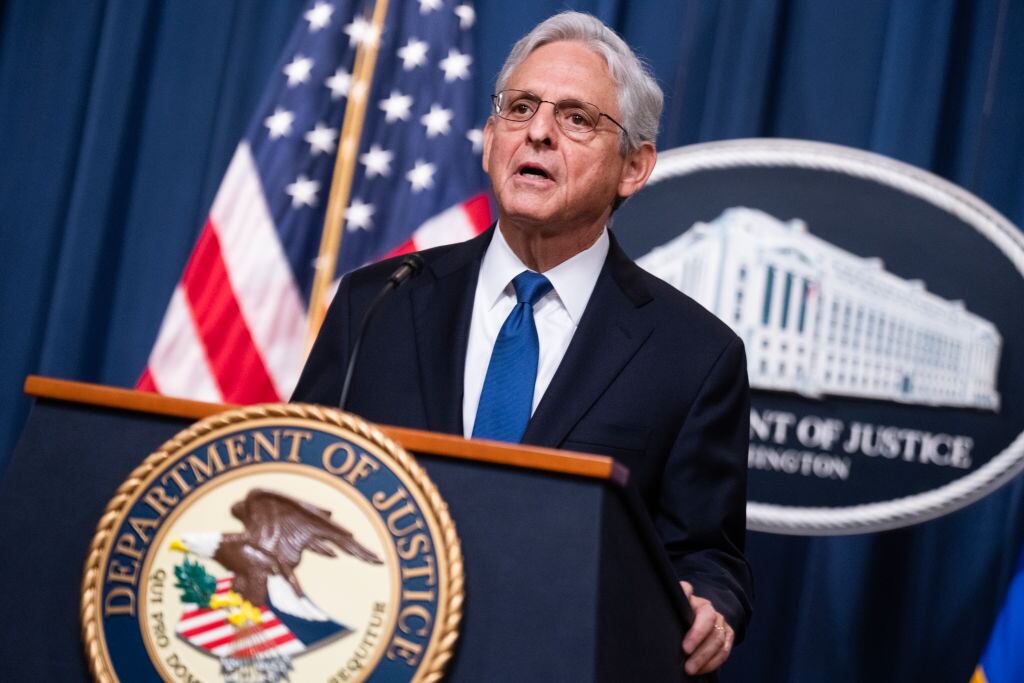 Fiscal general Merrick Garland anuncia fiscal general para Hunter Biden