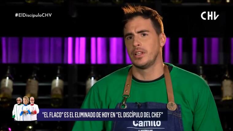 El berrinche de Camilo en El Discípulo del Chef por decisión del programa | CHV