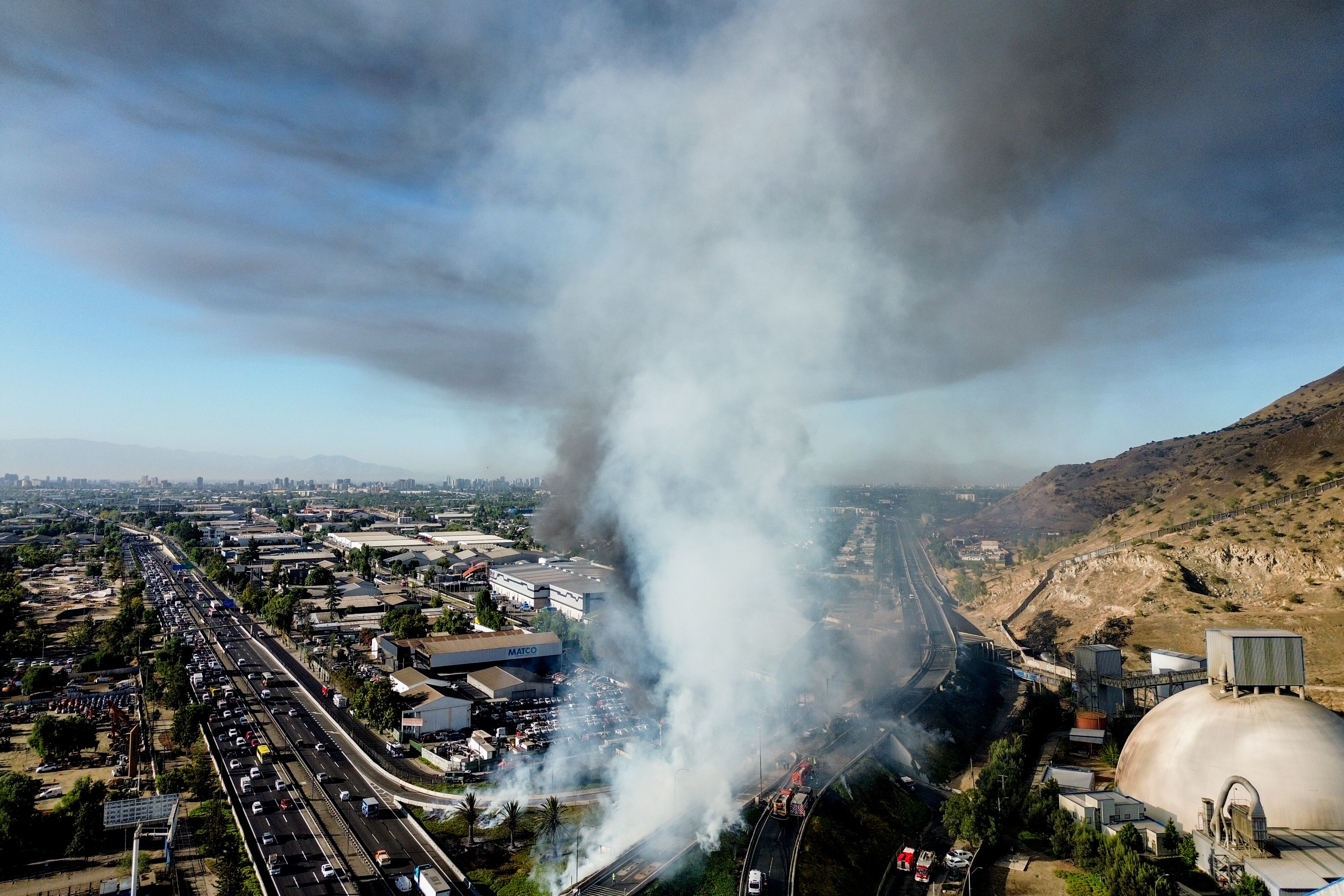 Trágica explosión en Renca
