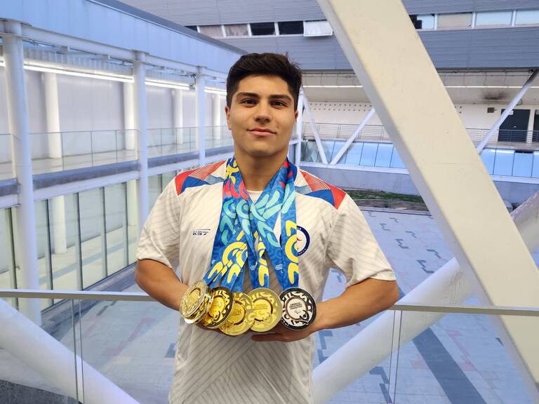 Agustín Pavez rompe la historia y se alza como el para atleta más exitoso de Chile en Juegos Parapanamericanos Juveniles