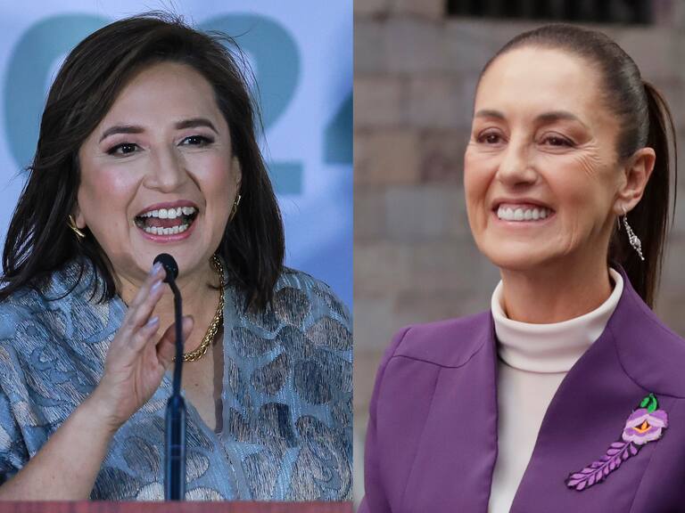 Xóchitl Gálvez y Claudia Sheinbaum
