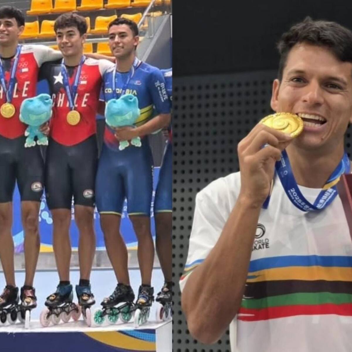 Patinadores del Team Chile son campeones mundiales en torneo planetario disputado en China