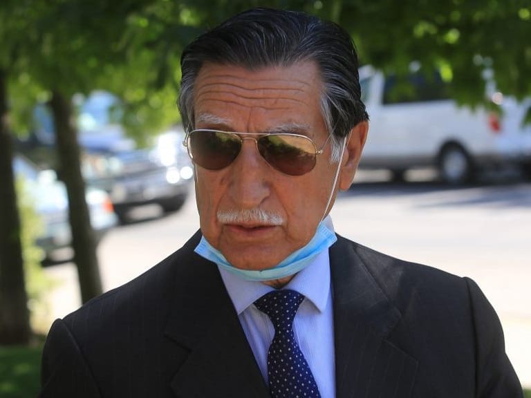 17 de DICIEMBRE de 2021 / LO BARNECHEA Actividad en la casa de Marco Antonio Pinochet producto de la muerte de Lucia Hiriart, Viuda del dictador Augusto Pinochet
Llega General en Retiro Guillermo Garín
FOTO: DIEGO MARTIN/AGENCIAUNO