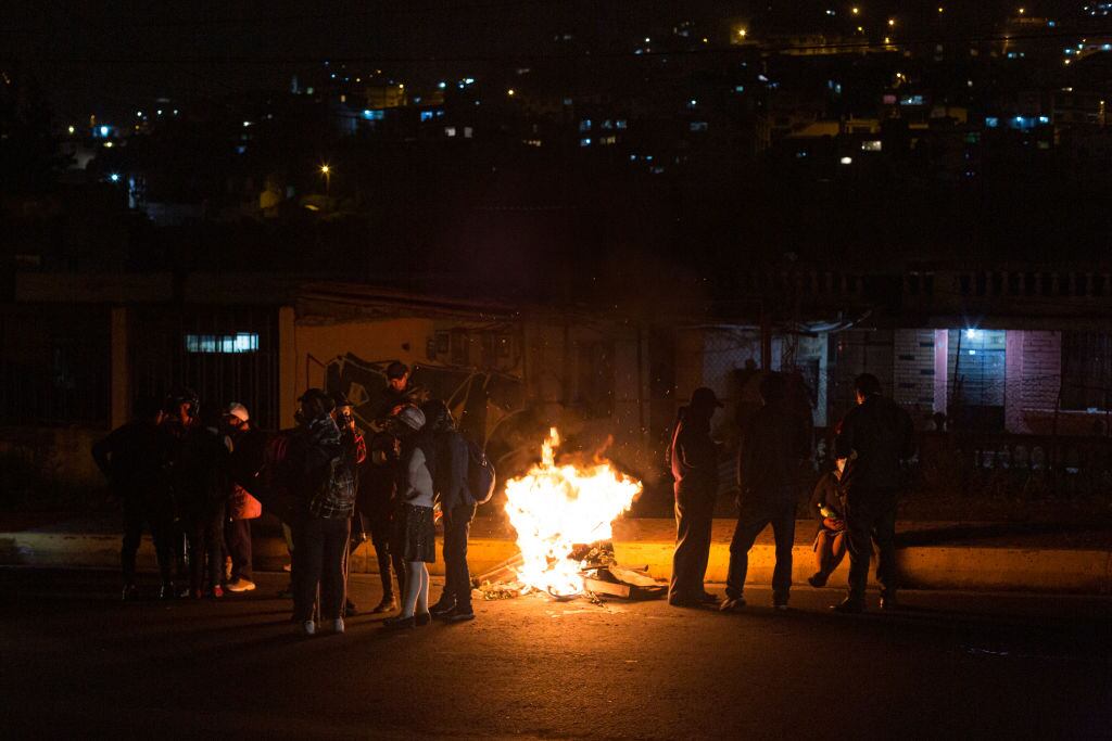 Las protestas contra el gobierno no se detienen en las ciudades de Ecuador