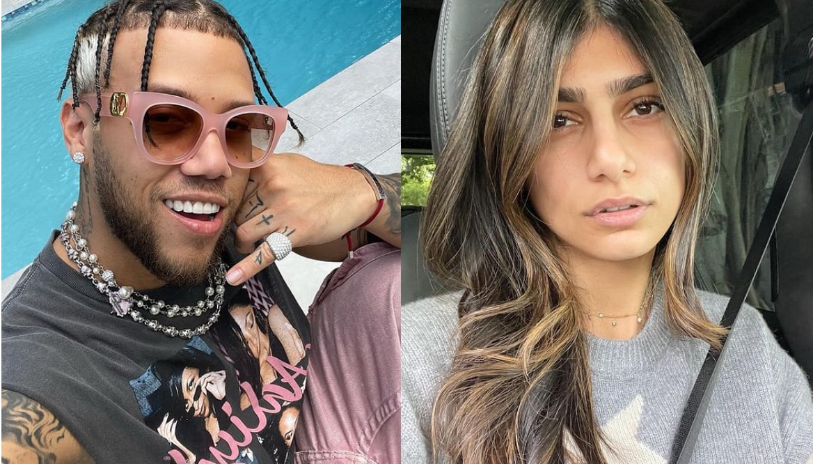 Mia Khalifa confirmó su relación con Jhay Cortez en redes sociales