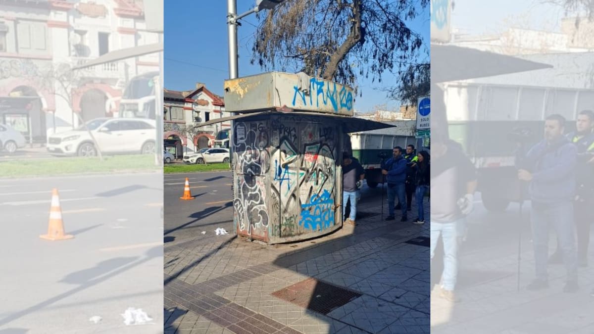 El fin de una era: municipalidad de Santiago comienza a remover kioscos abandonados en la comuna