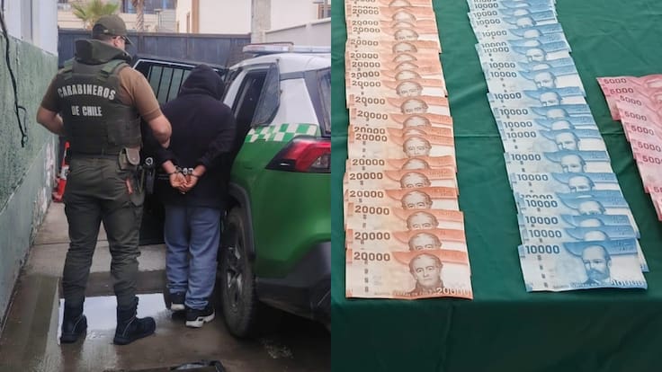 Detienen a hombre con 37 reiteraciones que robó $700 mil a abuelita de 90 años en Chañaral