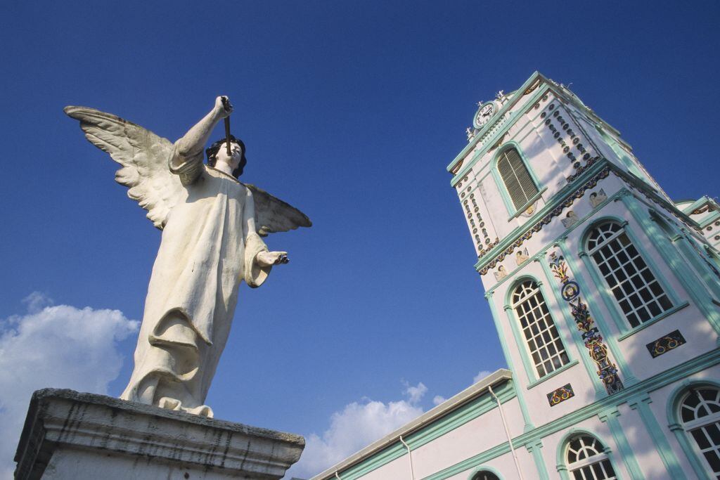 Imagen de una parroquia de la Iglesia Católica en la ciudad de San José