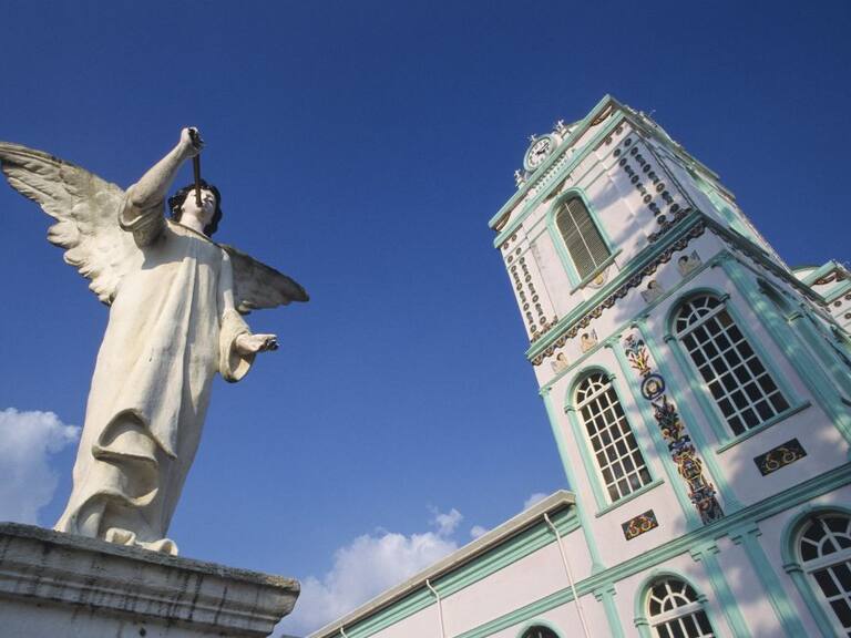 Imagen de una parroquia de la Iglesia Católica en la ciudad de San José
