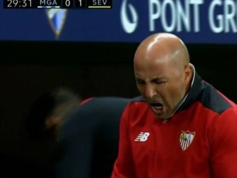 Franco Vázquez marcó un golazo en empate parcial del Sevilla