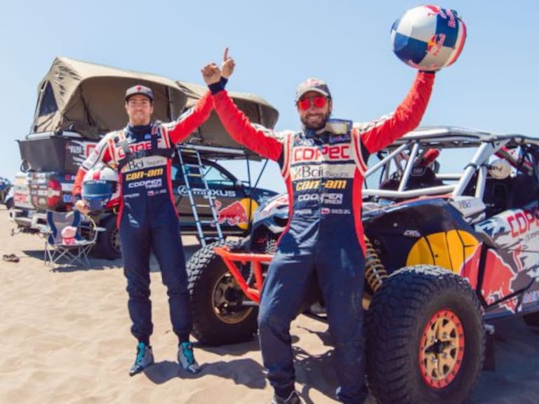 «Chaleco» López tras gran jornada en Dakar 2021: Estamos contentos, fue una etapa muy rápida