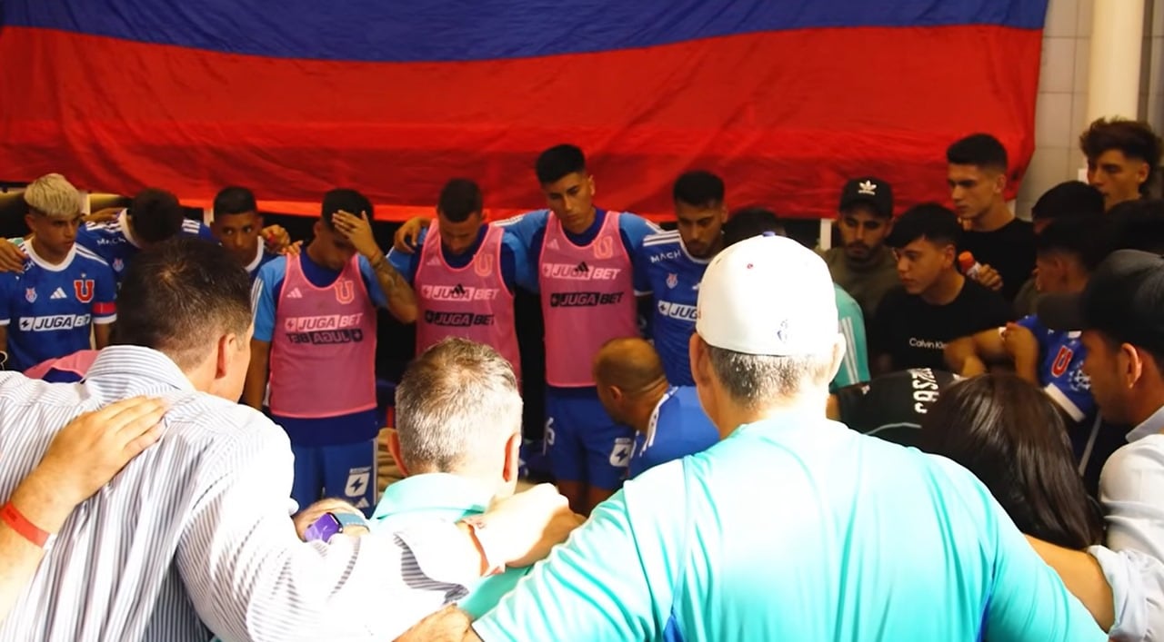 La arenga de Marcelo Díaz antes de jugar el Superclásico | Captura de pantalla