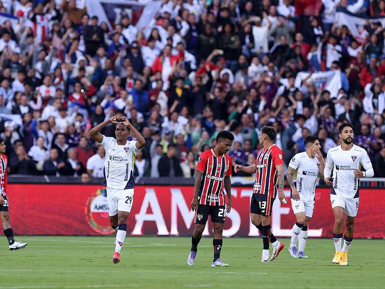 Liga derrotó a Sao Paulo por la Copa Libertadores