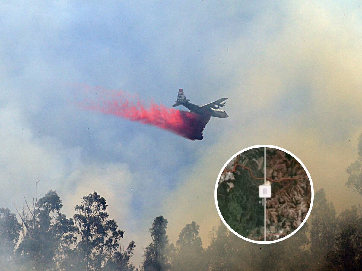 Imágenes satelitales desgarradoras: así se ve el antes y después de los incendios forestales en Chile
