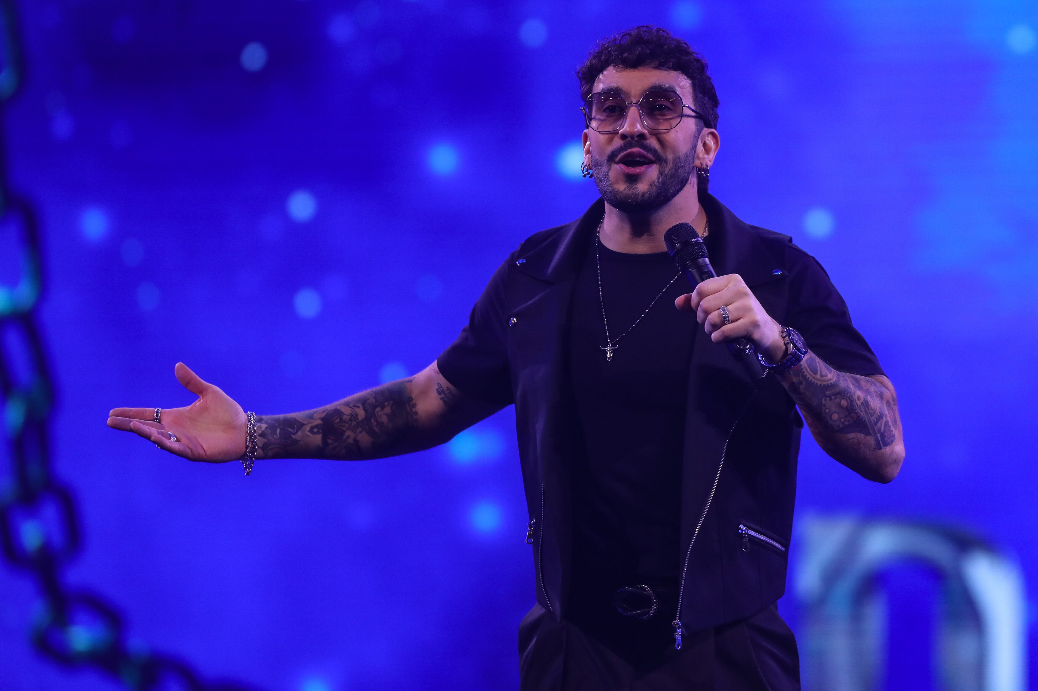 26 DE FEBRERO DE 2025 / VIÑA DEL MAR
Edo Caroe se presenta durante la Tercera Noche del 64 Festival Internacional de la Canción Viña 2025 en la Quinta Vergara
FOTO: DIEGO MARTIN/AGENCIAUNO