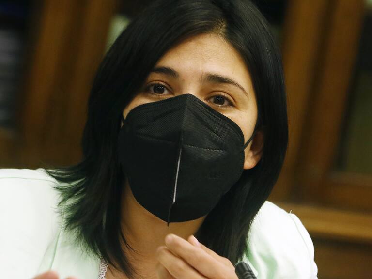 15 DE MARZO DE 2022/VALPARAISOLa diputada Karol Cariola, durante la Comisión de Constitución de la Cámara de Diputados.
FOTO: LEONARDO RUBILAR CHANDIA/AGENCIAUNO