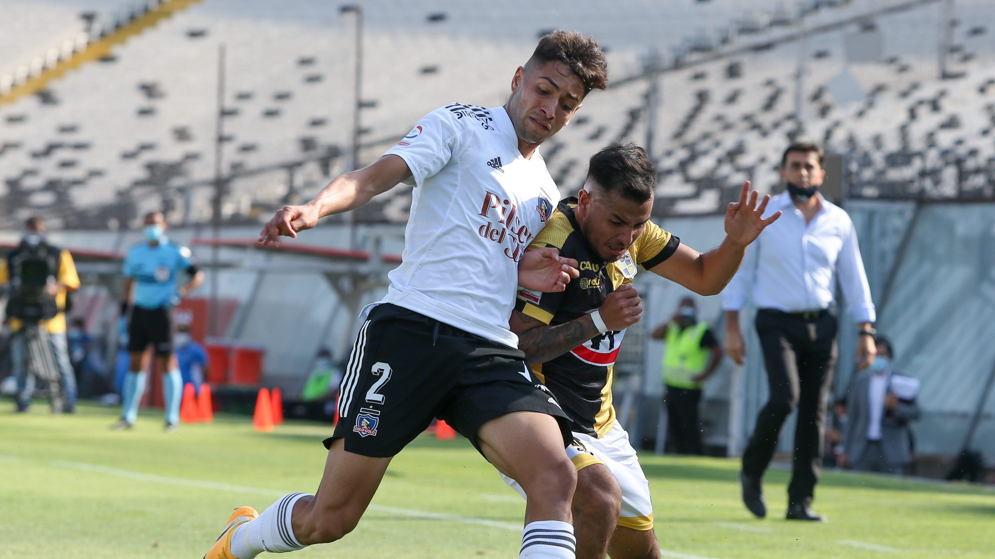 23 de ENERO del 2021/SANTIAGO ,durante el partido valido por la Vigésima Cuarta fecha del Campeonato Nacional AFP PlanVital 2020, entre Colo Colo vs Coquimbo Unido, disputado en el Estadio Monumental

FOTO: JORGE DIAZ/AGENCIAUNO