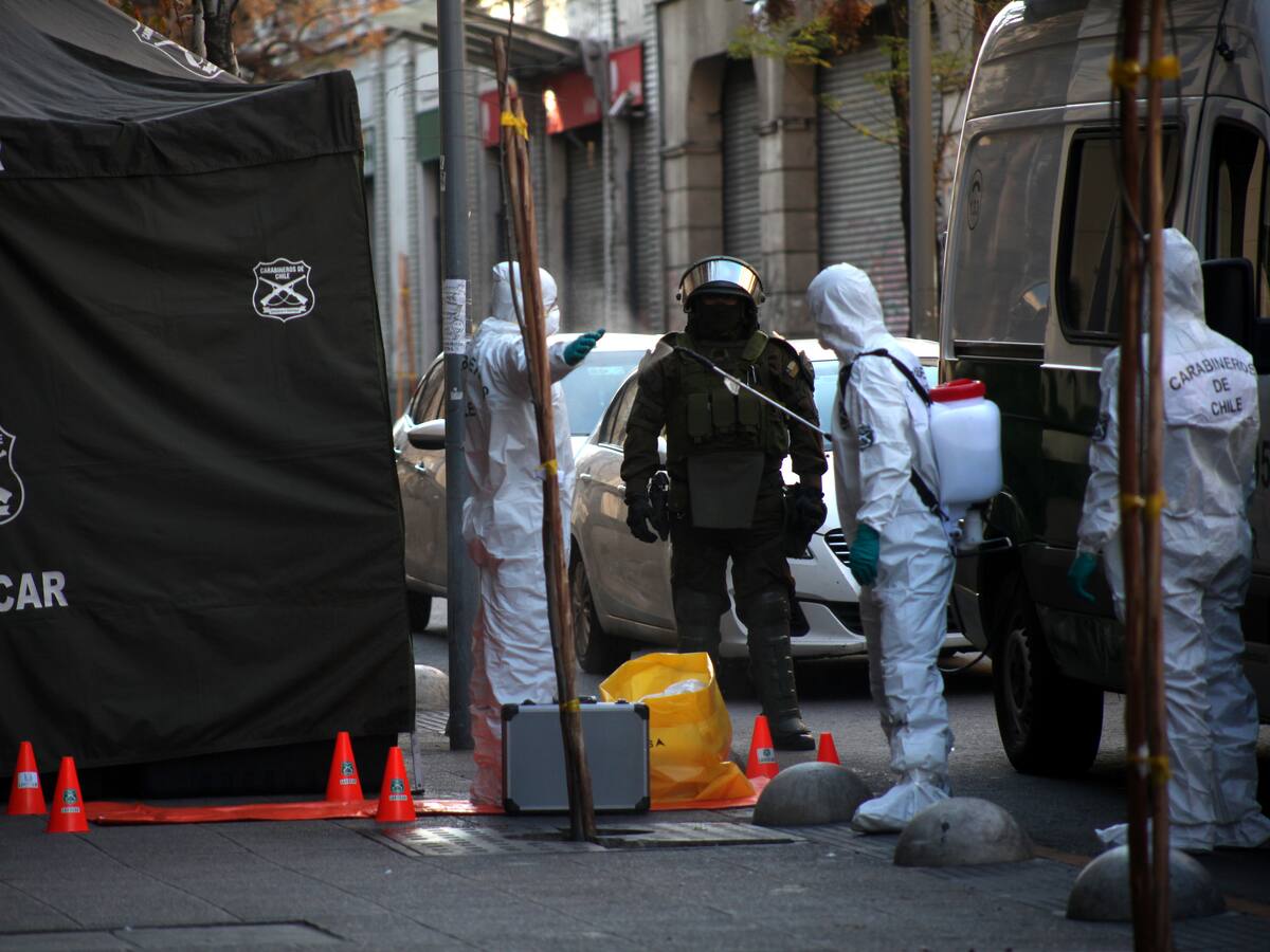 Carabineros evacuó edificio en Santiago Centro tras aviso de bomba en departamento de Mónica Caballero
