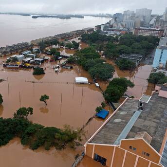 Duelo entre Huachipato y Gremio en Copa Libertadores se suspende por devastadoras inundaciones en el sur de Brasil